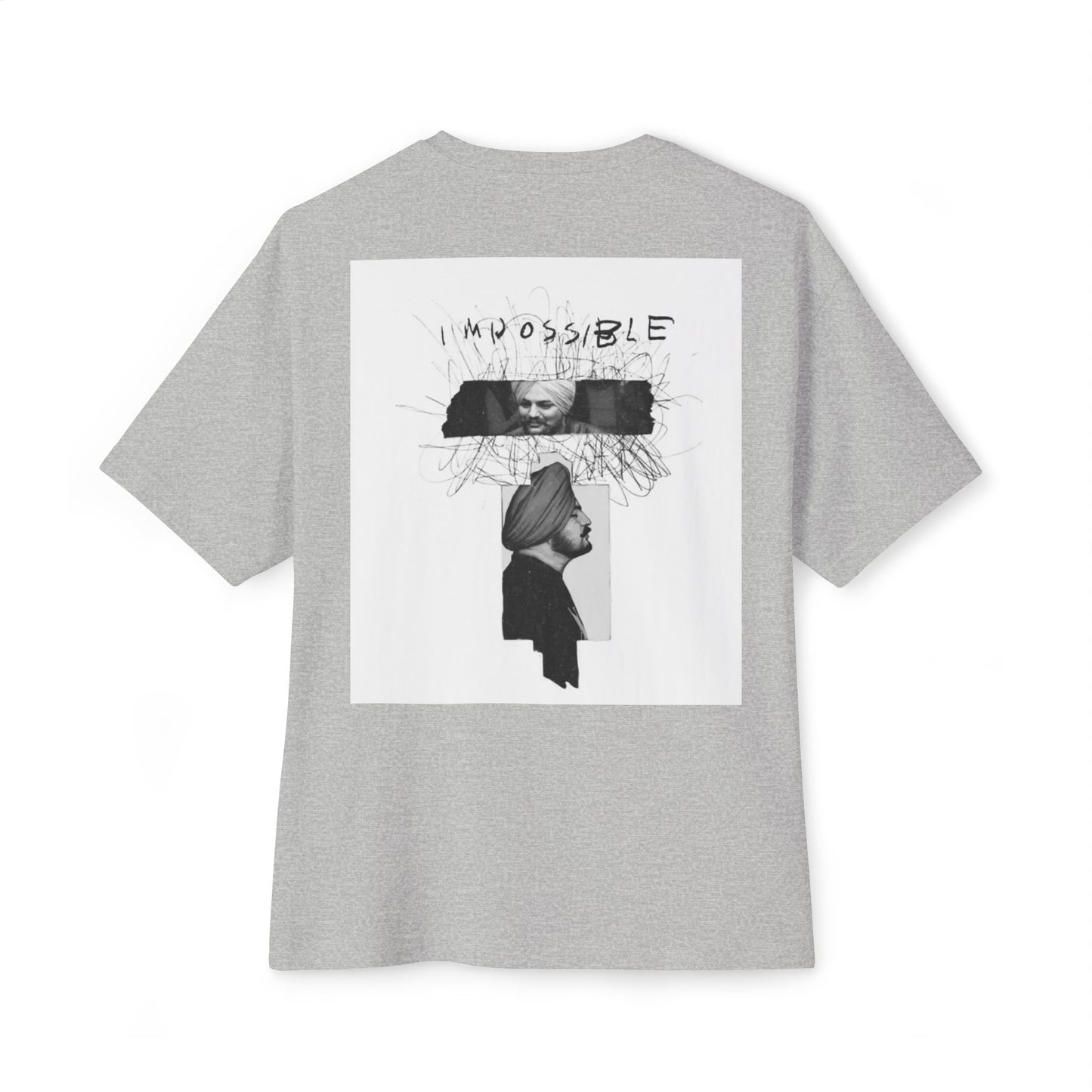Collage Profile Tee — Vintage Music Portrait T-Shirt