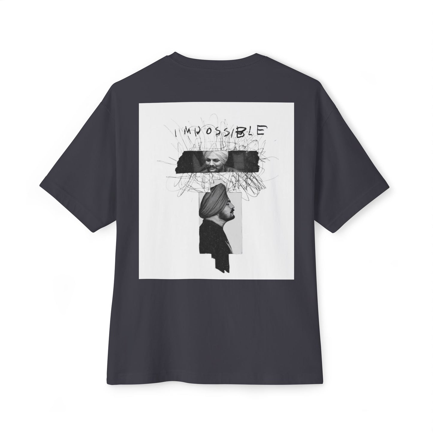 Collage Profile Tee — Vintage Music Portrait T-Shirt