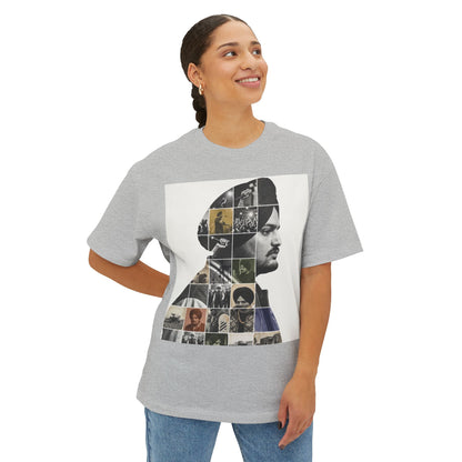 Collage Profile Tee — Vintage Music Portrait T-Shirt